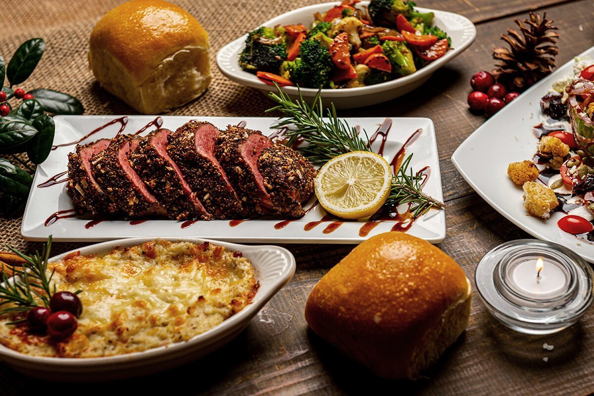 EXAMPLE CELBRATION CATERING MENU FOR CHRISTMAS